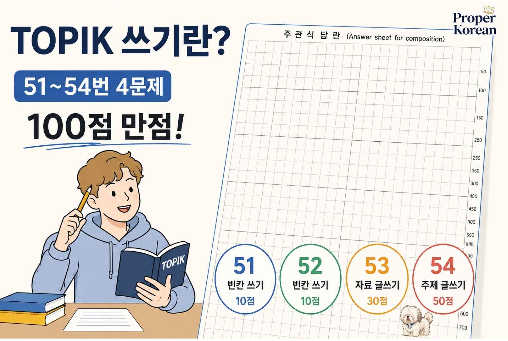 TOPIK writing